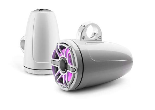JL Audio 7.7-Inch M6 ETXv3 Tower Speakers, RGB LED, Gloss White, Sport Grille,M6-770ETXv3-Gw-S-GwGw-i JL Audio 7.7-Inch M6 ETXv3 Tower Speakers, RGB LED, Gloss White, Sport Grille,M6-770ETXv3-Gw-S-GwGw-i