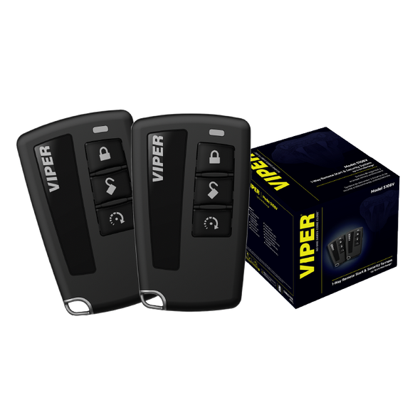 4108V Viper 4 Button 1-way, LED Remote Start ,Lock, Unlock, Basic Installation 4108V Remote Start and Security Viper