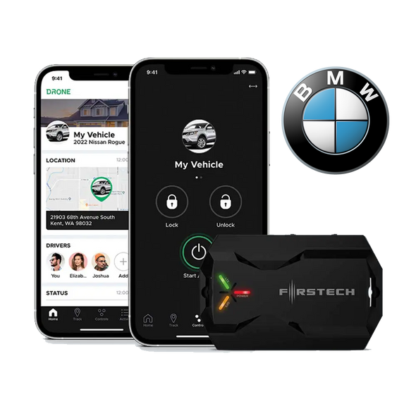 2-Way BMW Remote Start with Phone App Control + Eurostart Module BMW RS+ EUROSTART Remote Starters Compustar