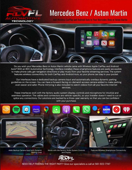 CP1-NTG5.5 CP1-NTG5.5 Add Apple Car Play To Your OEM Screen RDVFL