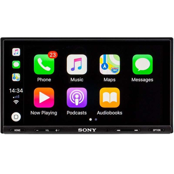 Sony XAVAX7000 With Apple Car Play, Android Auto, Anti Glare Screen and HIGH POWER built in Amplifier XAVAX7000 Car Audio Sony