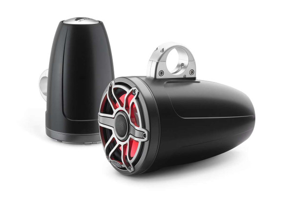 JL Audio 7.7-Inch M6 ETXv3 Tower Speakers, RGB LED, Gunmetal & Titanium, Sport Grille, M6-770ETXv3-Sb-S-GmTi-i 010-03088-00 - M6-770ETXv3-Sb-S-GmTi-i Marine Audio JL Audio JL Audio 7.7-Inch M6 ETXv3 Tower Speakers, RGB LED, Gunmetal & Titanium, Sport Grille, M6-770ETXv3-Sb-S-GmTi-i 010-03088-00 - M6-770ETXv3-Sb-S-GmTi-i Marine Audio JL Audio