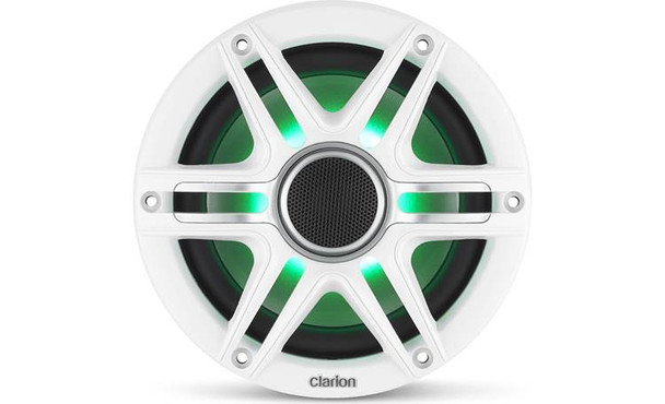 Clarion CMSP-651RGB-SWG 6.5in Marine Speaker with RGB Lighting 92620 Clarion Marine Clarion
