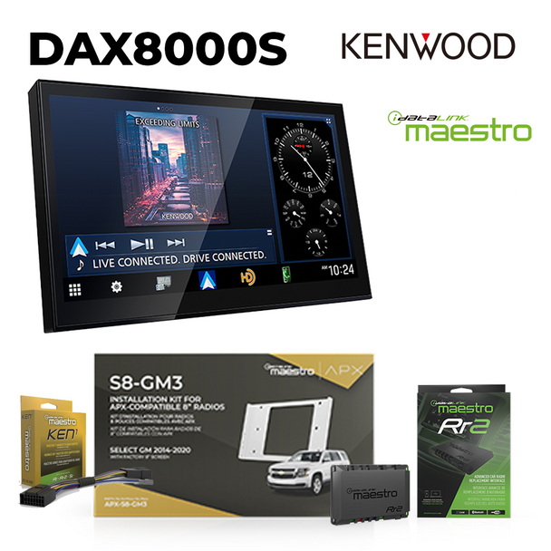 APX-S8-GM3 + Kenwood DAX8000S Bundle