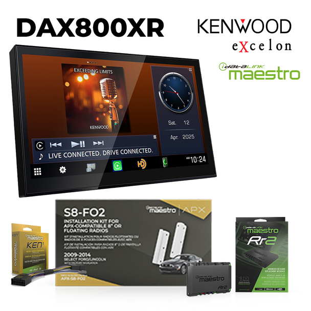APX-S8-FO2 + Kenwood Excelon DAX800XR Bundle APX-S8-FO2 + Kenwood Excelon DAX800XR Bundle Better than Black Friday SALE - GOING ON NOW Kenwood