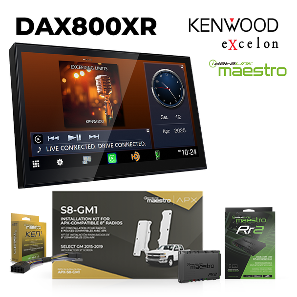 APX-S8-GM1 + Kenwood Excelon DAX800XR Bundle APX-S8-GM1 + Kenwood Excelon DAX800XR Bundle Better than Black Friday SALE - GOING ON NOW Kenwood