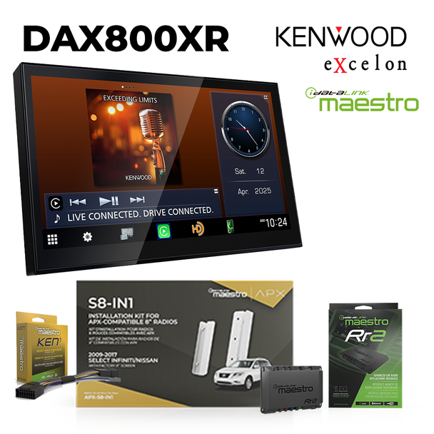 APX-S8-IN1 + Kenwood Excelon DAX800XR Bundle APX-S8-IN1 + Kenwood Excelon DAX800XR Bundle Better than Black Friday SALE - GOING ON NOW Kenwood