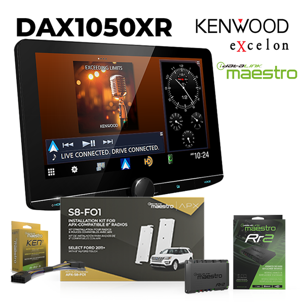 APX-S8-FO1 + Kenwood Excelon DAX1050XR Bundle APX-S8-FO1 + Kenwood Excelon DAX1050XR Bundle In Dash Receivers Kenwood