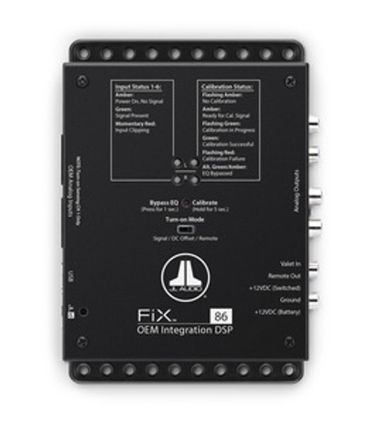 JL Audio
FiX-86: OEM Integration DSP with Automatic Time Correction and Digital EQ