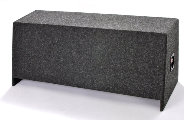 Atrend A122-12CP Dual 12" 3rd Row Sealed Carpeted Universal Downfire Enclosure Box for SUV 3rd Row, Navigator, Expedition, Escalade, Tahoe, Denali A122-12CP Speaker Enclosures Atrend