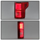 Ford F150 2015-2017 Light Bar LED Tail Lights - Red Clear