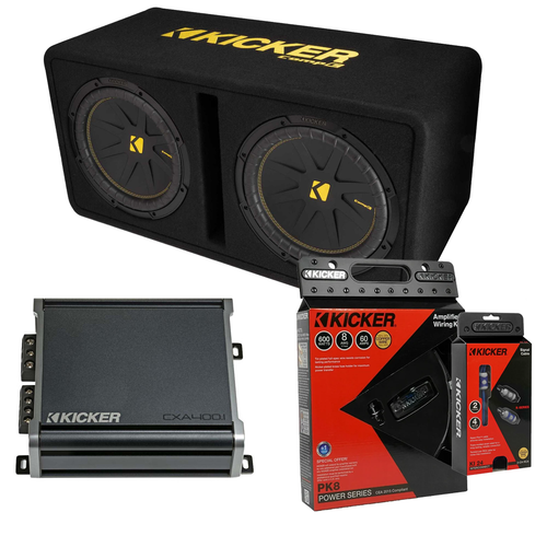 Kicker comp C 12インチサブウーファー Kicker Box Kicker Dual Comp C