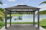 PARAGON OUTDOOR SANTA MONICA 12X16 HARD TOP GAZEBO