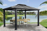 PARAGON OUTDOOR SANTA MONICA 12X14 HARD TOP GAZEBO