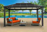 PARAGON OUTDOOR SANTA MONICA 11X16 HARD TOP GAZEBO