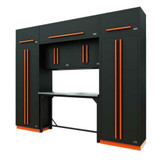 PROSLAT FUSION PRO 9 PIECE WORK BENCH SET - ORANGE