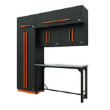 PROSLAT FUSION PRO 7 PIECE WORK BENCH SET - ORANGE