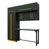 PROSLAT FUSION PRO 7 PIECE WORK BENCH SET - YELLOW