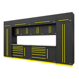 PROSLAT FUSION PRO 14 PIECE TOOL CHEST SET - YELLOW