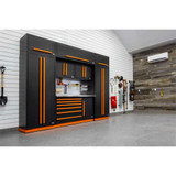 PROSLAT FUSION PRO 9 PIECE TOOL CHEST SET - ORANGE