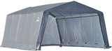 SHELTERLOGIC GARAGE-IN-A-BOX 12 X 20 X 8 FT. GREY COVER