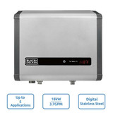 BLACK+DECKER 18 KW 3.7 GPM ELECTRIC TANKLESS WATER HEATER, DIGITAL SELF MODULATING HOT WATER HEATER ELECTRIC