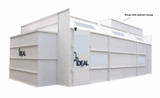 IDEAL SEMI DOWN DRAFT PAINT BOOTH