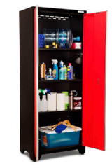 NEWAGE BOLD 3.0 RED 12 PIECE SET WITH BAMBOO WORKTOP