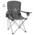QUIK CHAIR DELUXE FOLDING CHAIR - NAVY/BLACK QUIK CHAIR DELUXE FOLDING CHAIR - NAVY/BLACK