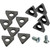 RANGER 10 POSITIVE RAKE CARBIDE CUTTING TIPS WITH 2 SCREWS / FITS RL-8500 & RL-8500XLT RANGER 10 POSITIVE RAKE CARBIDE CUTTING TIPS WITH 2 SCREWS / FITS RL-8500 & RL-8500XLT