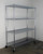 SAFERACKS 72"H X 60"W X 24"D 4-TIER NSF WIRE SHELVING SAFERACKS 72"H X 60"W X 24"D 4-TIER NSF WIRE SHELVING