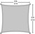 SHELTERLOGIC SHADE SAIL SQUARE - HEAVYWEIGHT 12 X 12 FT. SAND SHELTERLOGIC SHADE SAIL SQUARE - HEAVYWEIGHT 12 X 12 FT. SAND