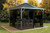 SOJAG SANIBEL 8X8 HARDTOP GAZEBO WITH MOSQUITO NETTING SOJAG SANIBEL 8X8 HARDTOP GAZEBO WITH MOSQUITO NETTING