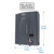BLACK+DECKER 7KW SELF-MODULATING 1.5 GPM ELECTRIC TANKLESS WATER HEATER, POINT OF USE HOT WATER HEATER ELECTRIC BLACK+DECKER 7KW SELF-MODULATING 1.5 GPM ELECTRIC TANKLESS WATER HEATER, POINT OF USE HOT WATER HEATER ELECTRIC