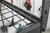 GLADIATOR OVERHEAD GEARLOFT STORAGE RACK 4 X 8 - HAMMERED GRANITE GLADIATOR OVERHEAD GEARLOFT STORAGE RACK 4 X 8 - HAMMERED GRANITE