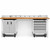 GLADIATOR PREMIER WELDED STEEL WHITE 3 PIECE WORKBENCH KIT GLADIATOR PREMIER WELDED STEEL WHITE 3 PIECE WORKBENCH KIT