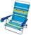MARGARITAVILLE 5-POSITION BEACH CHAIR - BLUE STRIPE MARGARITAVILLE 5-POSITION BEACH CHAIR - BLUE STRIPE