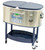 MARGARITAVILLE ROLLING OVAL STAINLESS STEEL COOLER - 82 QUART - MARGARITAVILLE CHILL MARGARITAVILLE ROLLING OVAL STAINLESS STEEL COOLER - 82 QUART - MARGARITAVILLE CHILL