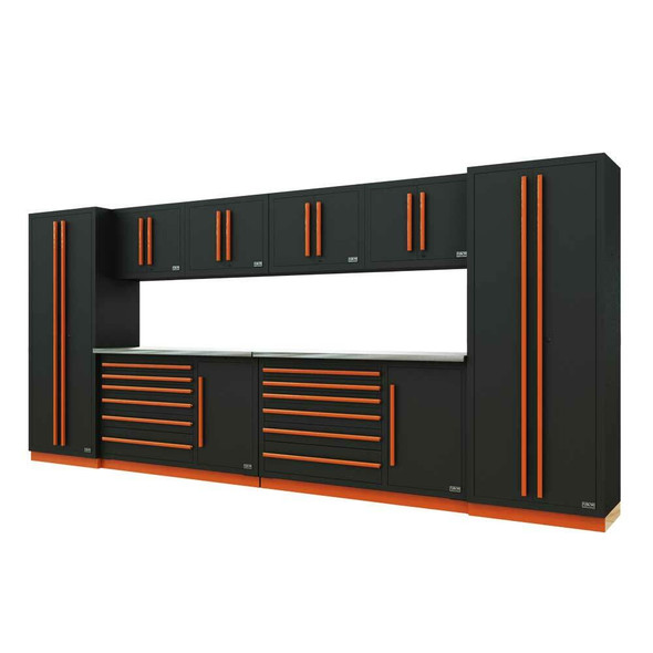 PROSLAT FUSION PRO 10 PIECE TOOL CHEST SET - ORANGE