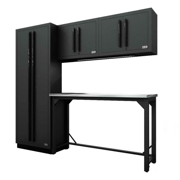 PROSLAT FUSION PRO 5 PIECE WORK BENCH SET - BLACK