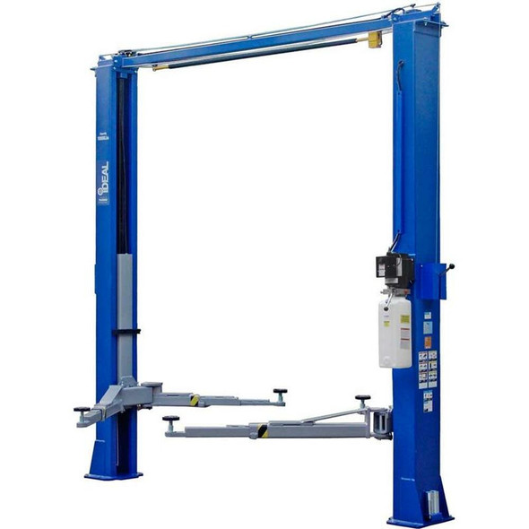 IDEAL TP10KAC-DX 10,000 LB. ALI CERTIFIED 2-POST BI-SYMMETRIC CLEAR FLOOR LIFT