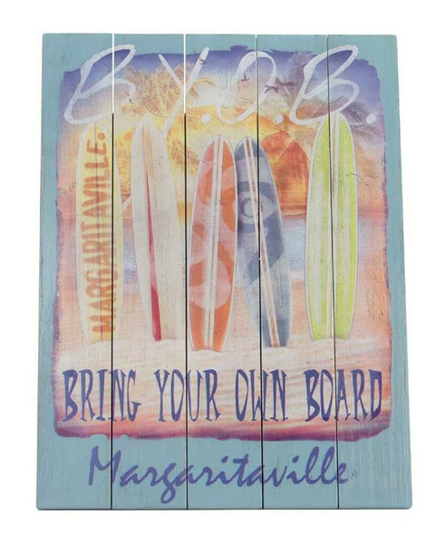 MARGARITAVILLE WALL ART - BRING YOUR OWN BOARD