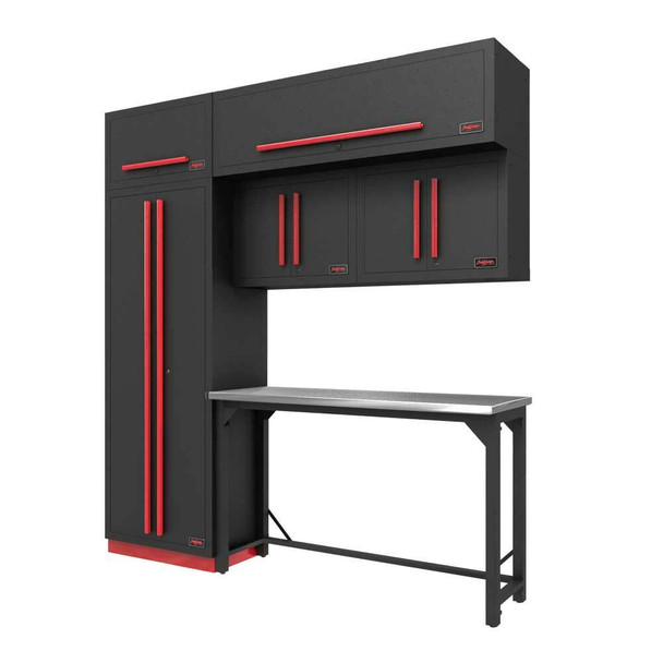 PROSLAT FUSION PRO 7 PIECE WORK BENCH SET - BARRETT-JACKSON RED
