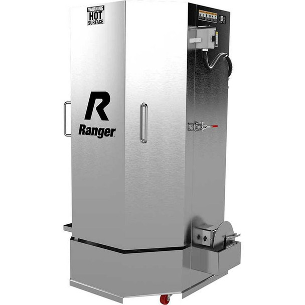 RANGER RS-750DS STAINLESS STEEL SPRAY WASH CABINET / HD TRUCK DUAL-HEATERS / LOW-WATER SHUTOFF / 208-230V, 1-PHASE, 60HZ