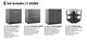 NEWAGE ALUMINUM SLATE 184"W X 24"D OUTDOOR KITCHEN COMBO