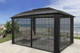 PARAGON OUTDOOR SIENA 12X16 HARD TOP GAZEBO WITH SLIDING SCREEN