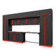 PROSLAT FUSION PRO 14 PIECE HOBBY SET - BARRETT-JACKSON RED