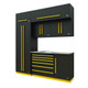 PROSLAT FUSION PRO 7 PIECE TOOL CHEST SET - YELLOW
