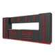 PROSLAT FUSION PRO 10 PIECE TOOL CHEST SET - BARRETT-JACKSON RED