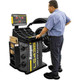RANGER LS43B WHEEL BALANCER / 3D QUICK-TOUCH LASER-SPOT / 36 MM SHAFT - YELLOW/GRAY